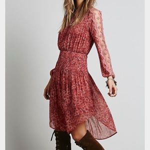 Free people charlotte dress size xs
